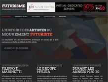 Tablet Screenshot of futurisme.net